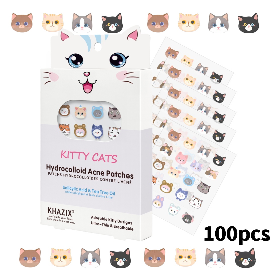 Skincare Acne - 100 new cartoon facial acne patches,