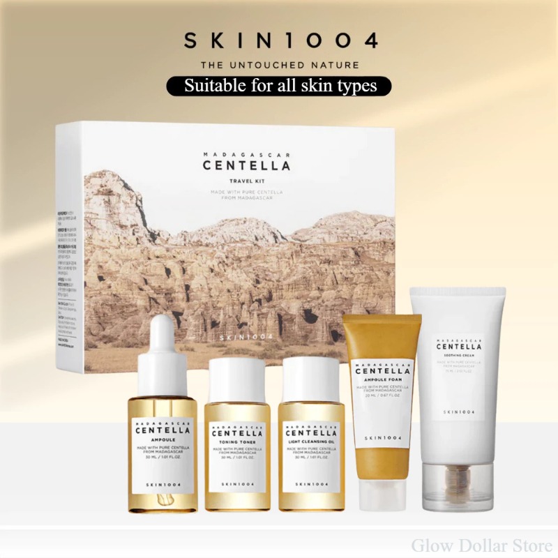 Skincare Basic - SKIN1004 Madagascar Centella Travel Kit, Toner,