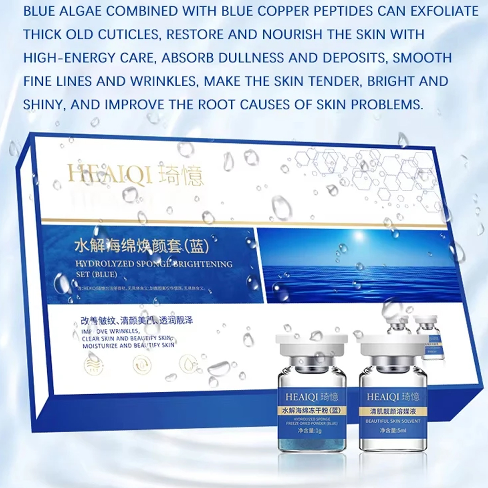 Hyaluronic Acid Serum - 80% Face Sponge Algae Microcrystal Hydrolyzed