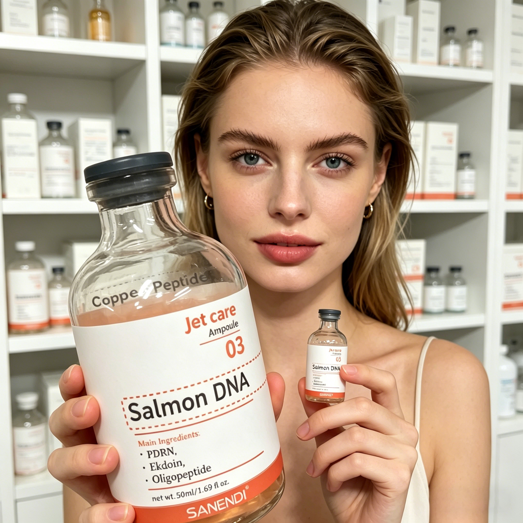 Hyaluronic Acid Serum - PDRN Salmon DNA Serum Copper Peptide