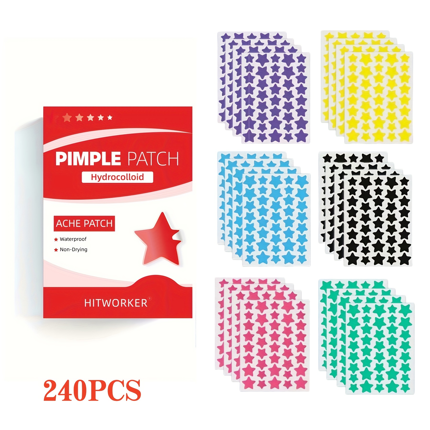 240/720/960 pcs 6-Color Star P – Skincare Acne recenzja i cena