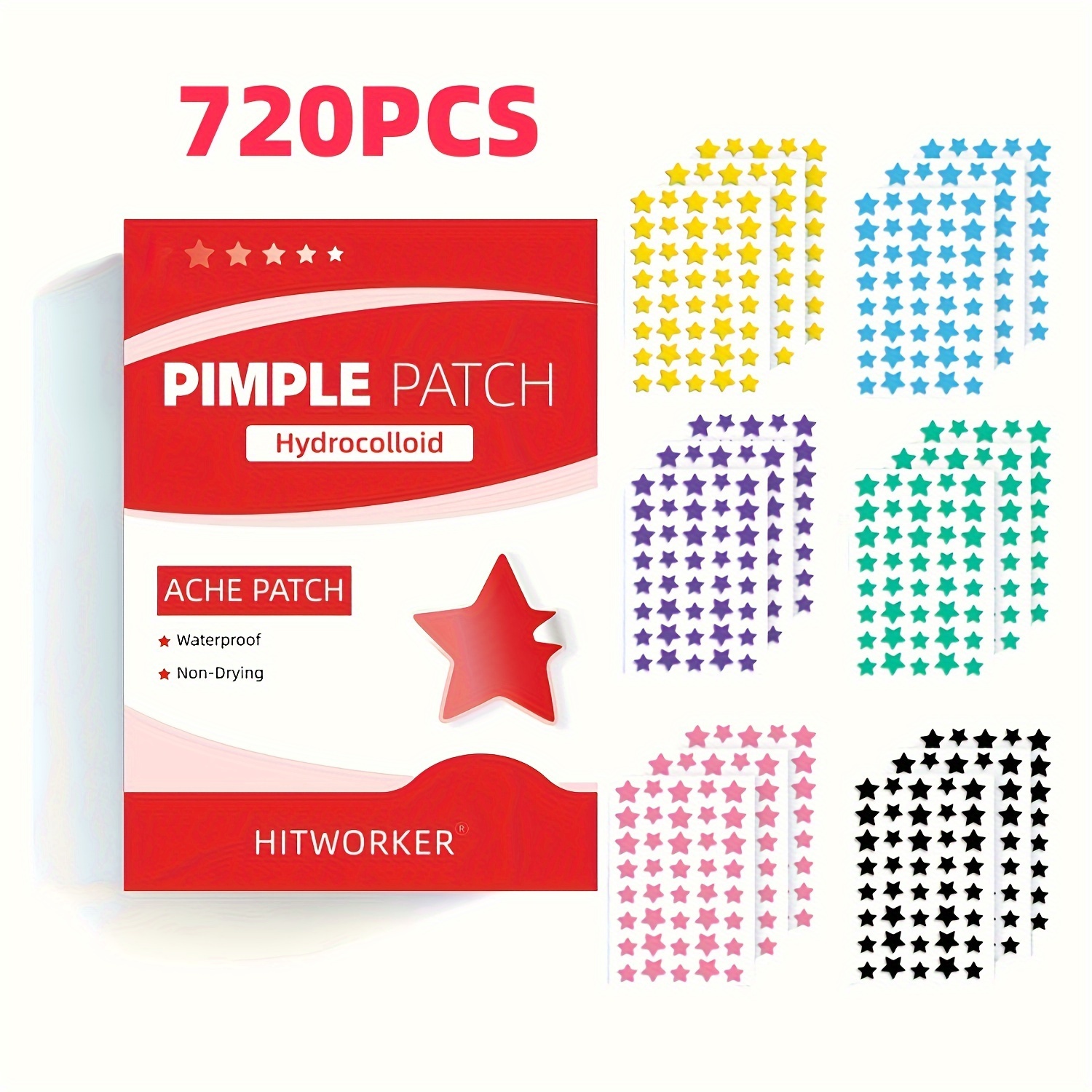 240/720/960 pcs 6-Color Star P – Skincare Acne recenzja i cena