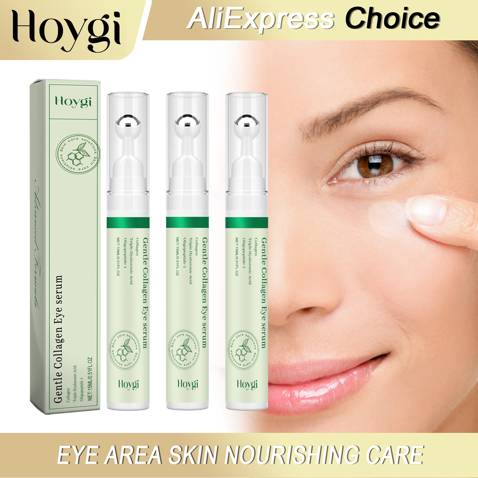 HOYGI Collagen Eye Serum Anti  – Hyaluronic Acid Serum recenzja i cena