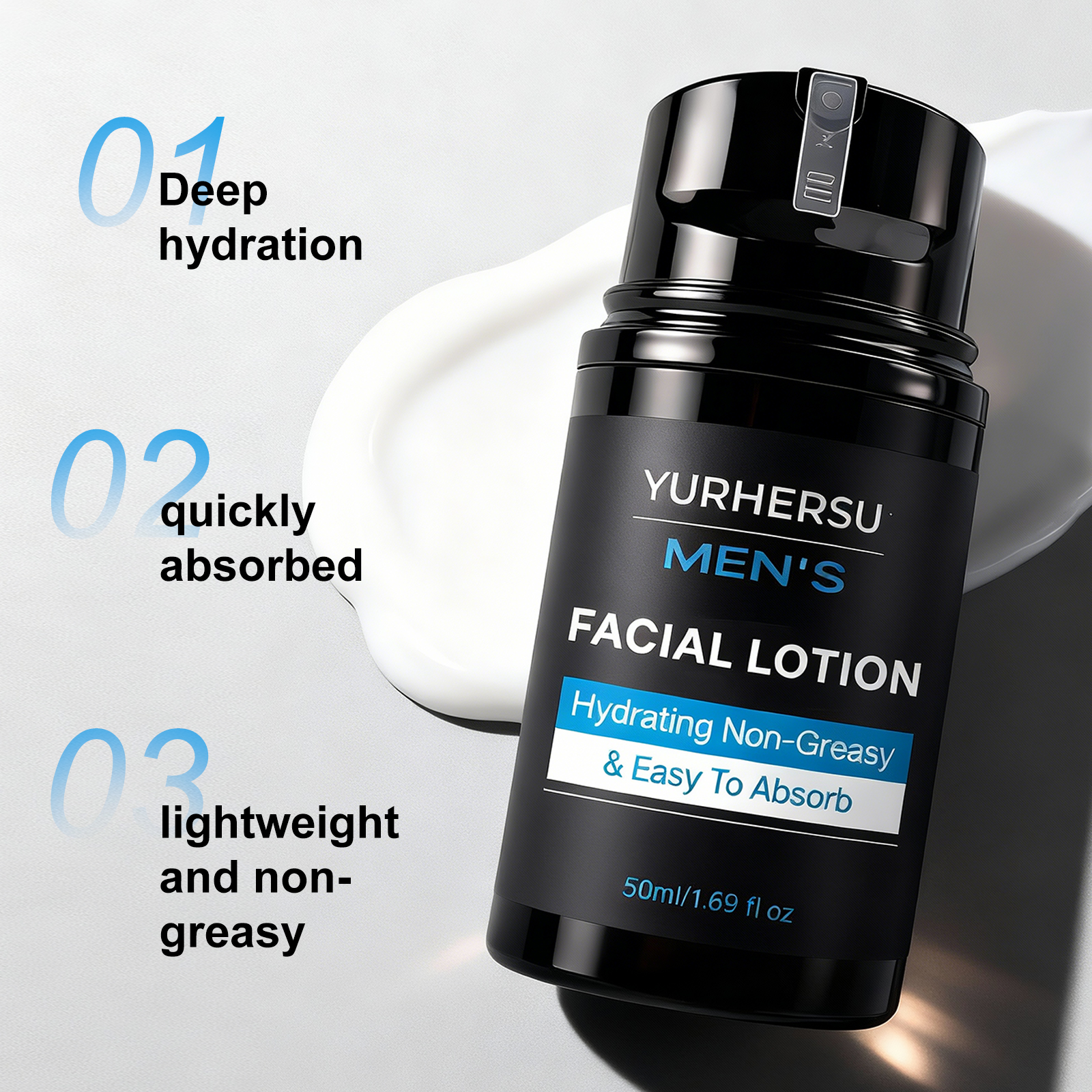 Men's Moisturizing Lotion Face – Skincare Niacinamide recenzja i cena