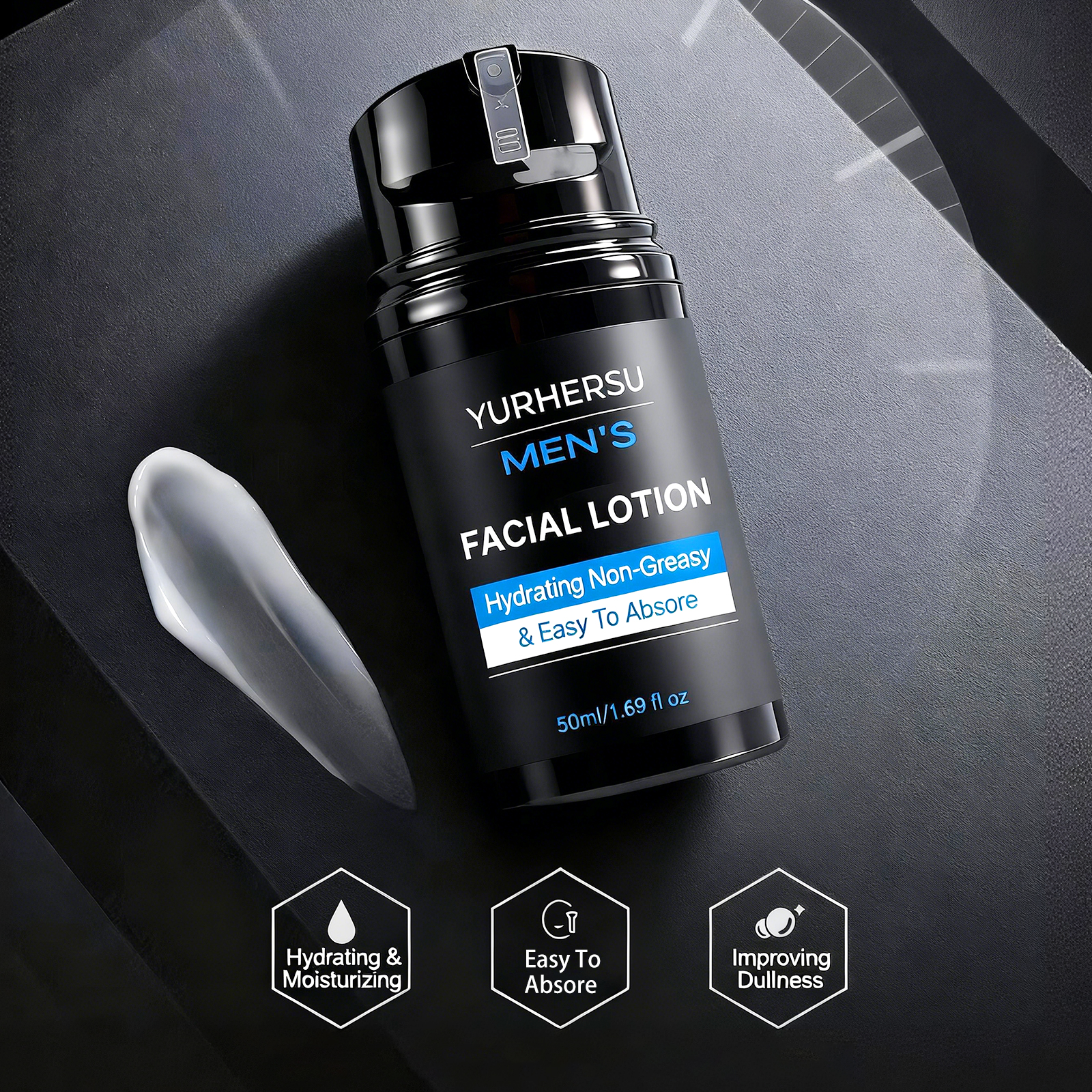 Men's Moisturizing Lotion Face – Skincare Niacinamide recenzja i cena