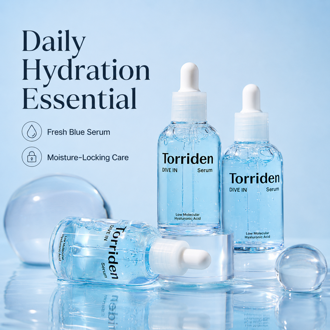 Torriden DIVE-IN Low-Molecular – Hyaluronic Acid Serum recenzja i cena