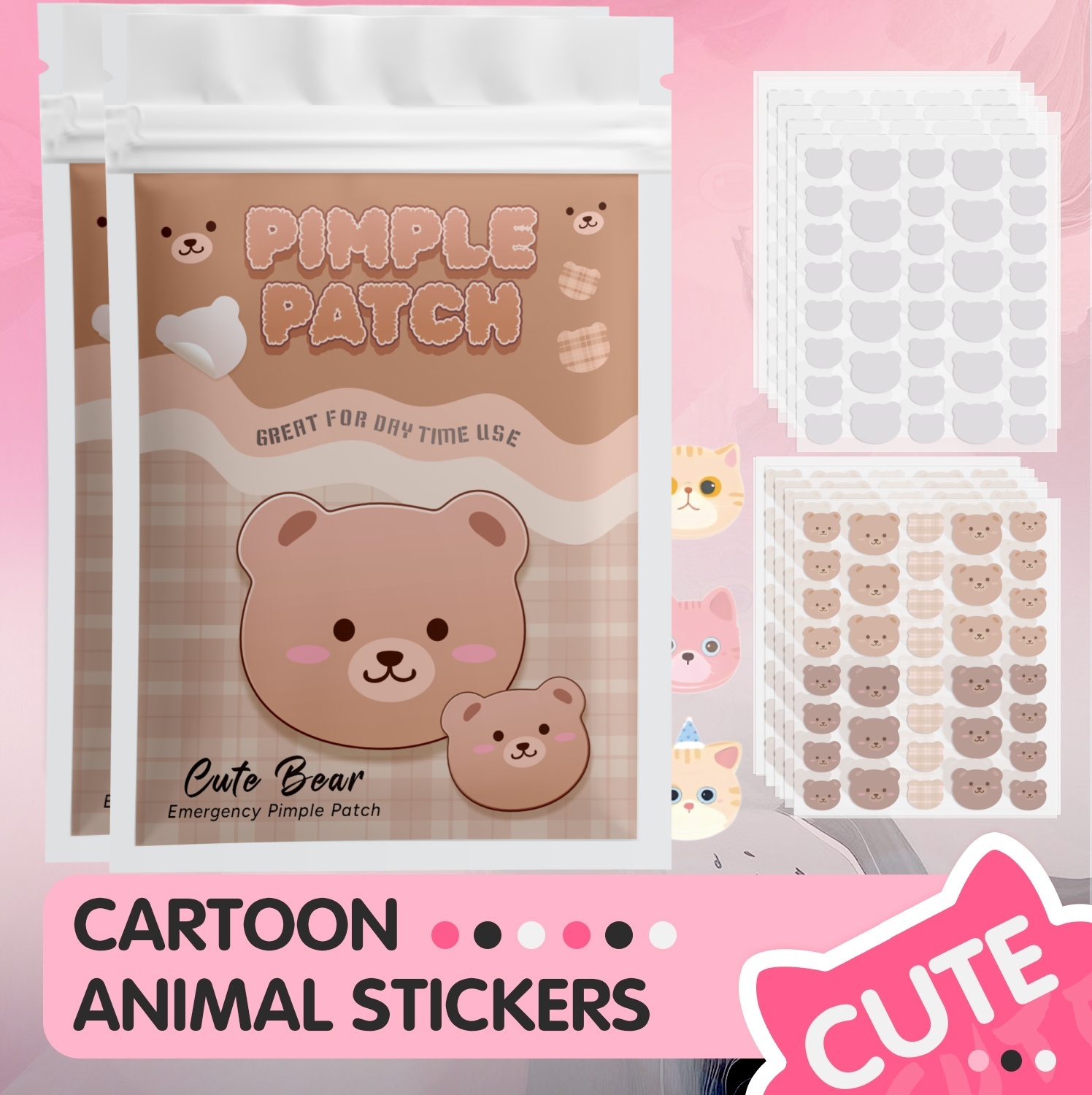360PCS 3 types of adorable lit – Skincare Acne recenzja i cena