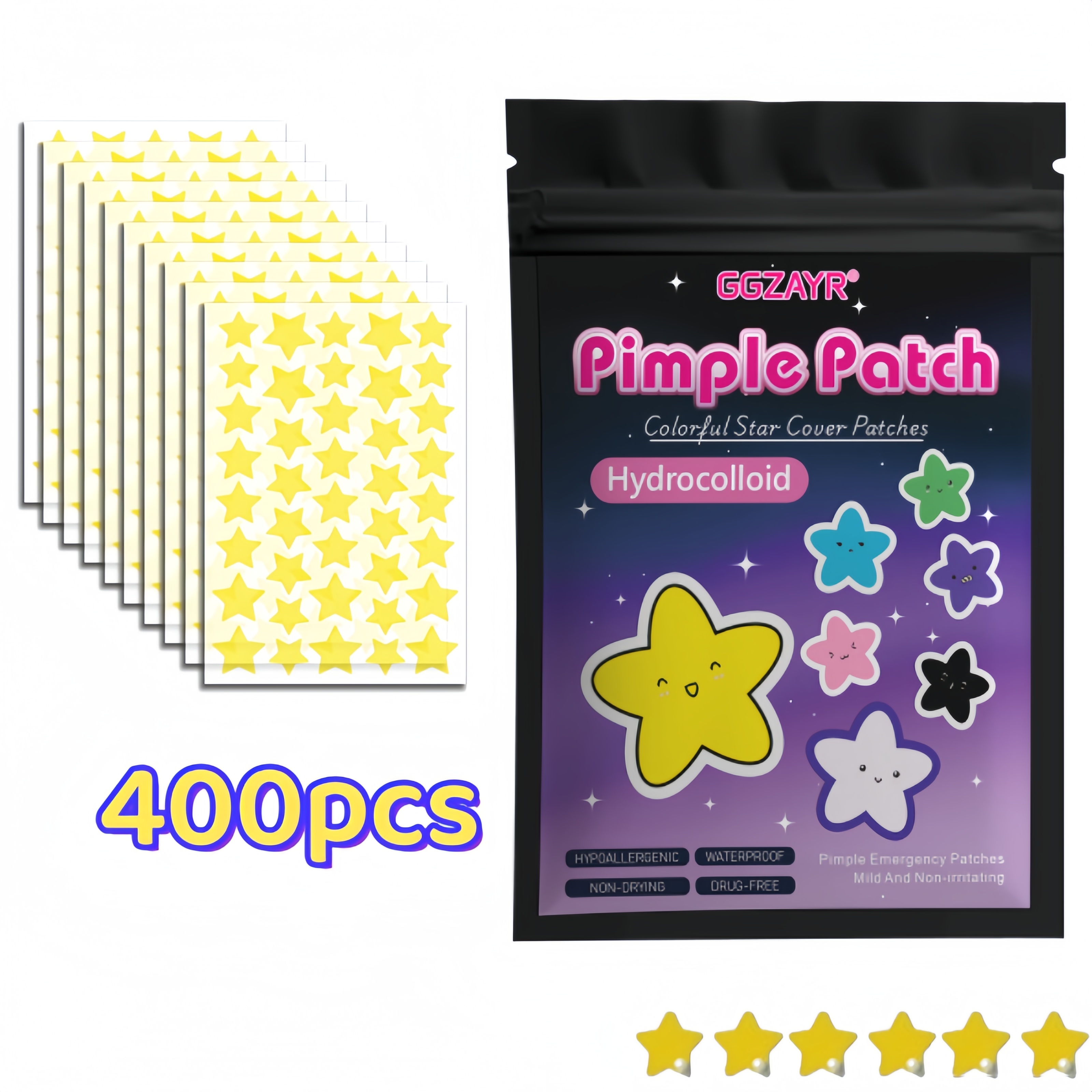 400/800pcs Hydrocolloid Acne P – Skincare Acne recenzja i cena