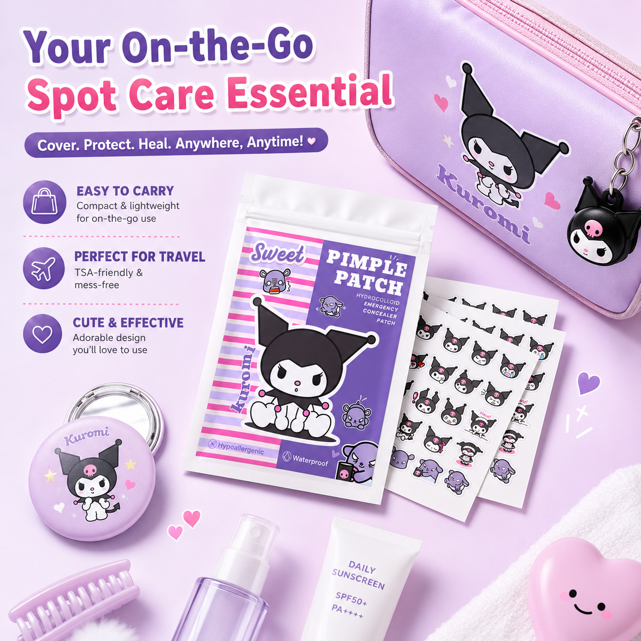 Hello Kitty Cute Pimple Patche – Skincare Acne recenzja i cena