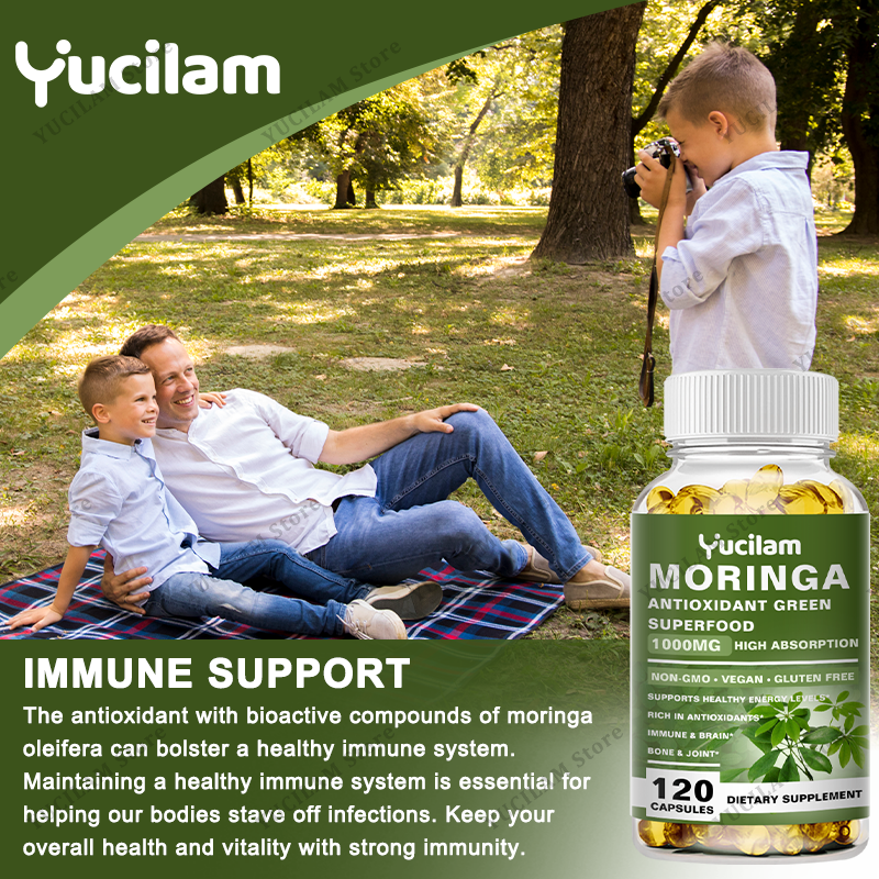Moringa Organic 1000 mg, 7-in- – Vitamin C Powder recenzja i cena