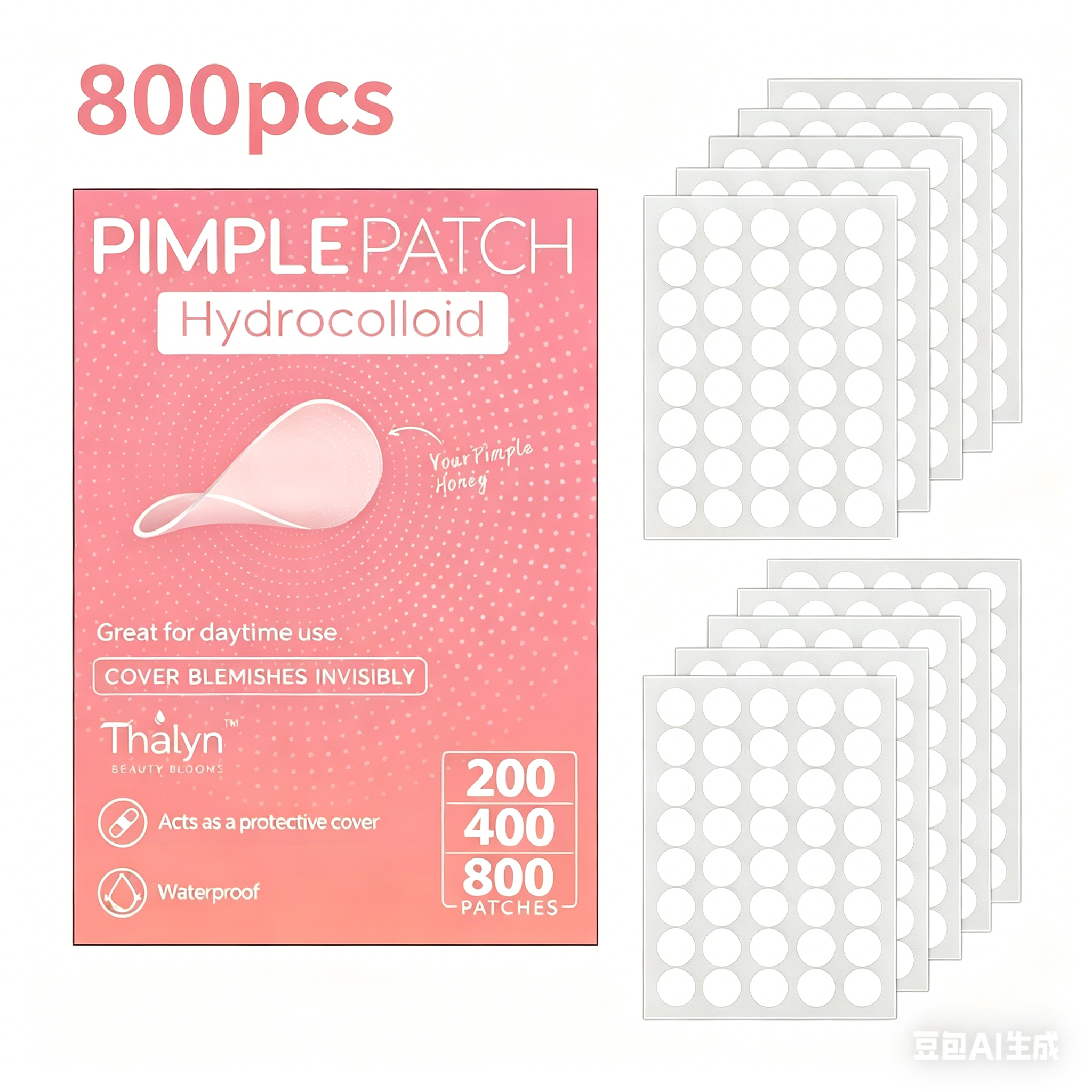 800pcs Salicylic Acid & Hydroc – Skincare Acne recenzja i cena