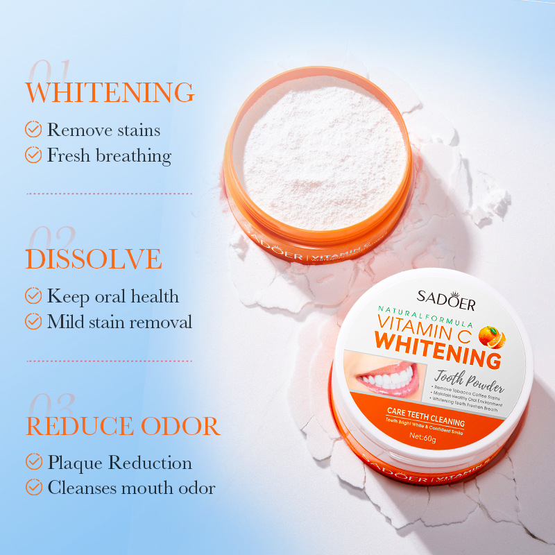 60g Vitamin C Teeth Whitening  – Vitamin C Powder recenzja i cena