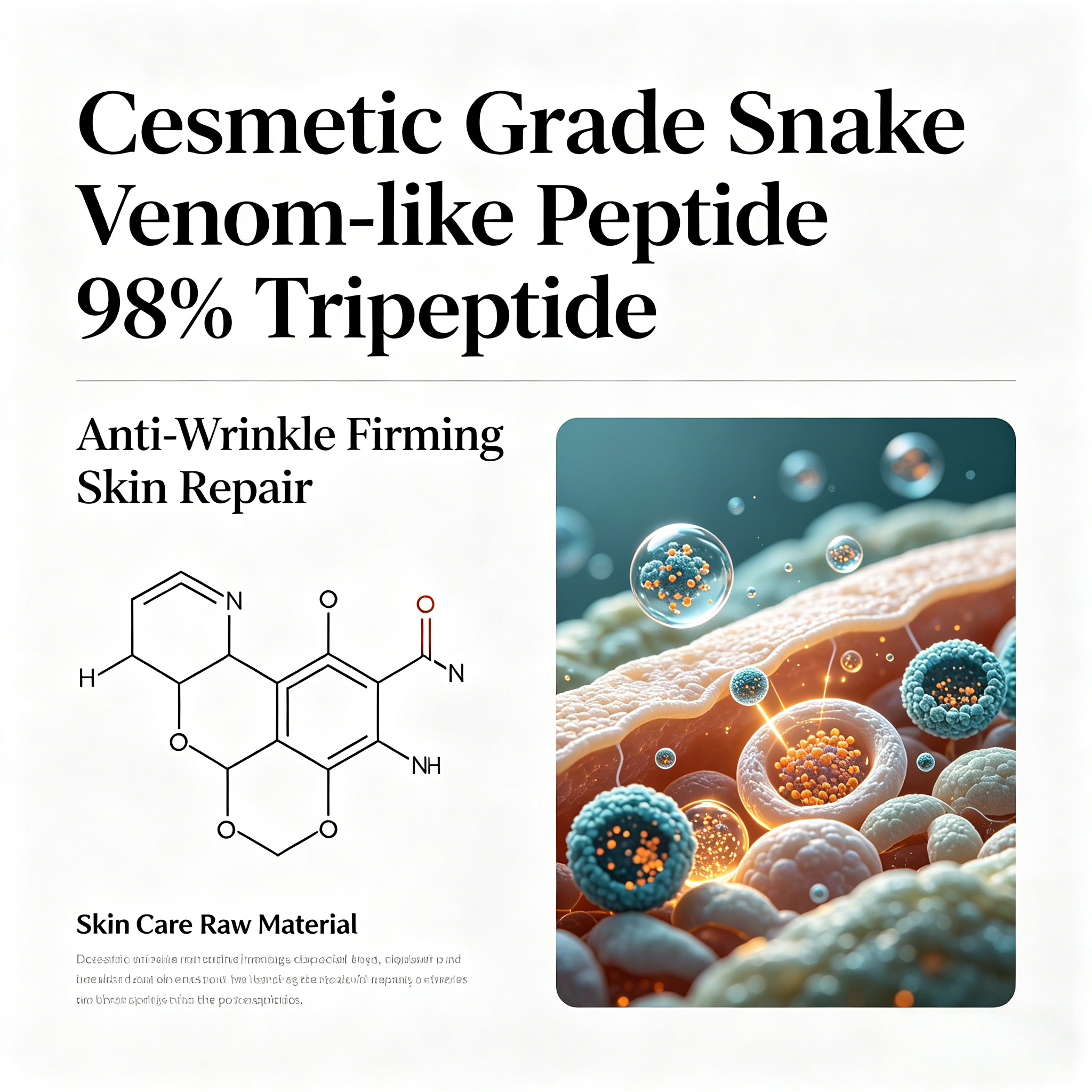 Snake Venom-like Peptide 98% T – Skincare Basic recenzja i cena