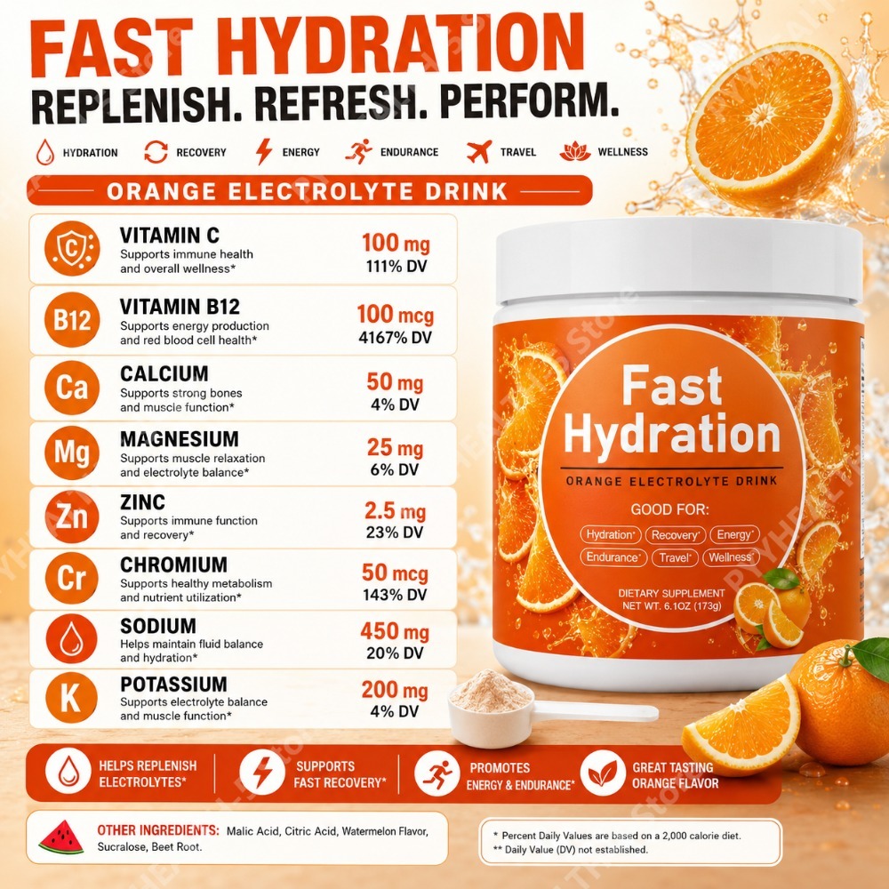 Watermelon Electrolyte Drink P – Vitamin C Powder recenzja i cena