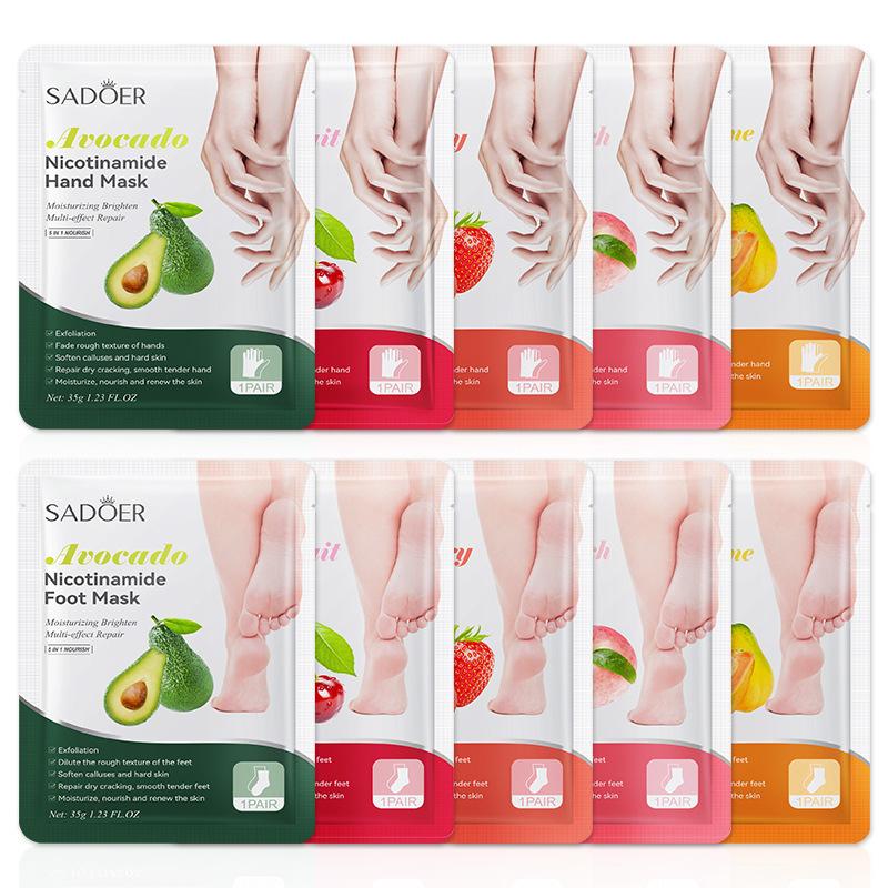 1 Pairs SADOER Fruits Foot Mas – Skincare Exfoliating recenzja i cena