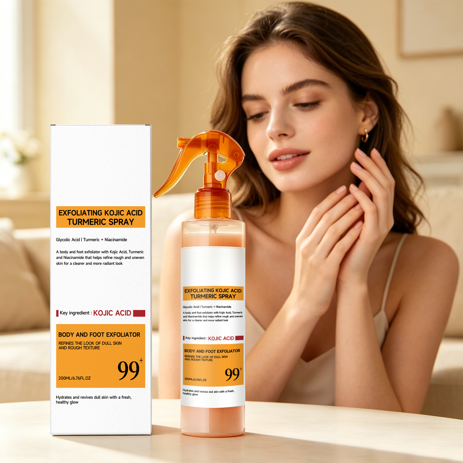 Kojic Acid Turmeric Care Spray – Skincare Niacinamide recenzja i cena