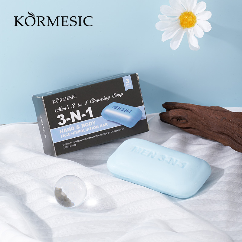 Men's 3-in-1 Cleansing Bar Soa – Skincare Exfoliating recenzja i cena