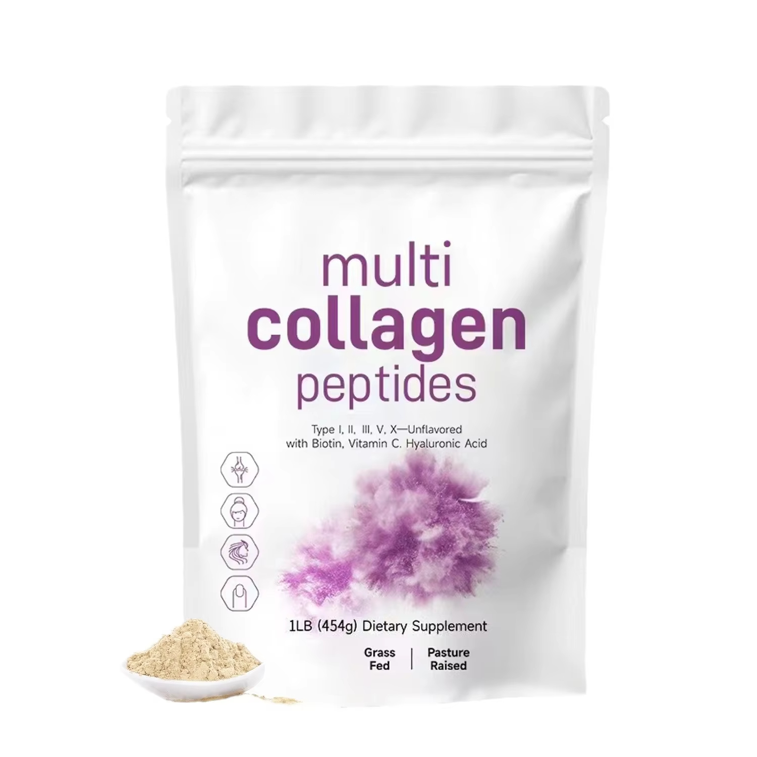 454G Multi Collagen Peptides P – Vitamin C Powder recenzja i cena