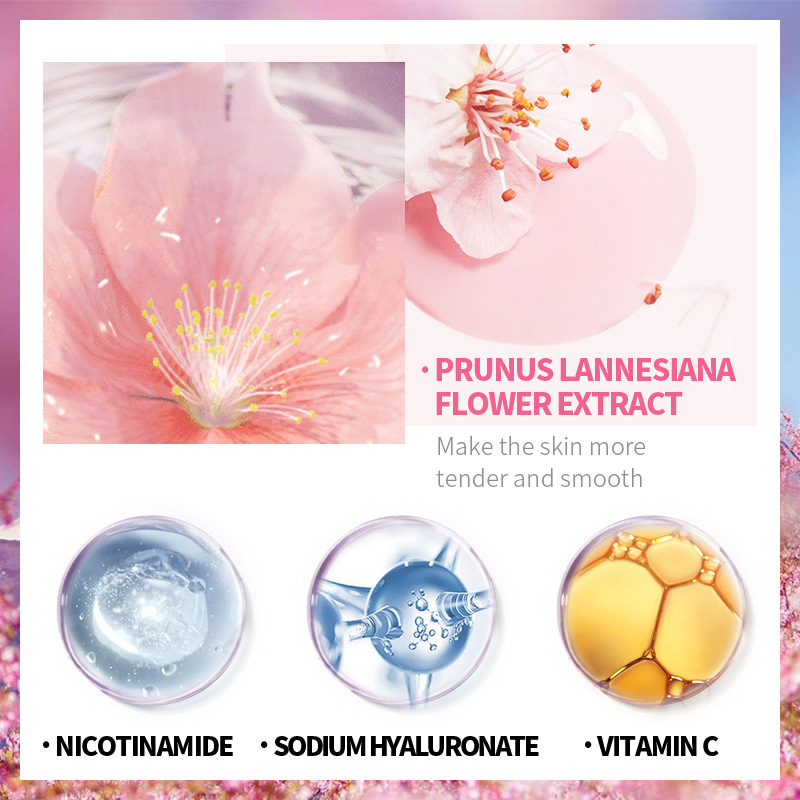 LAIKOU 8Pcs Sakura Facial Skin – Skincare Niacinamide recenzja i cena