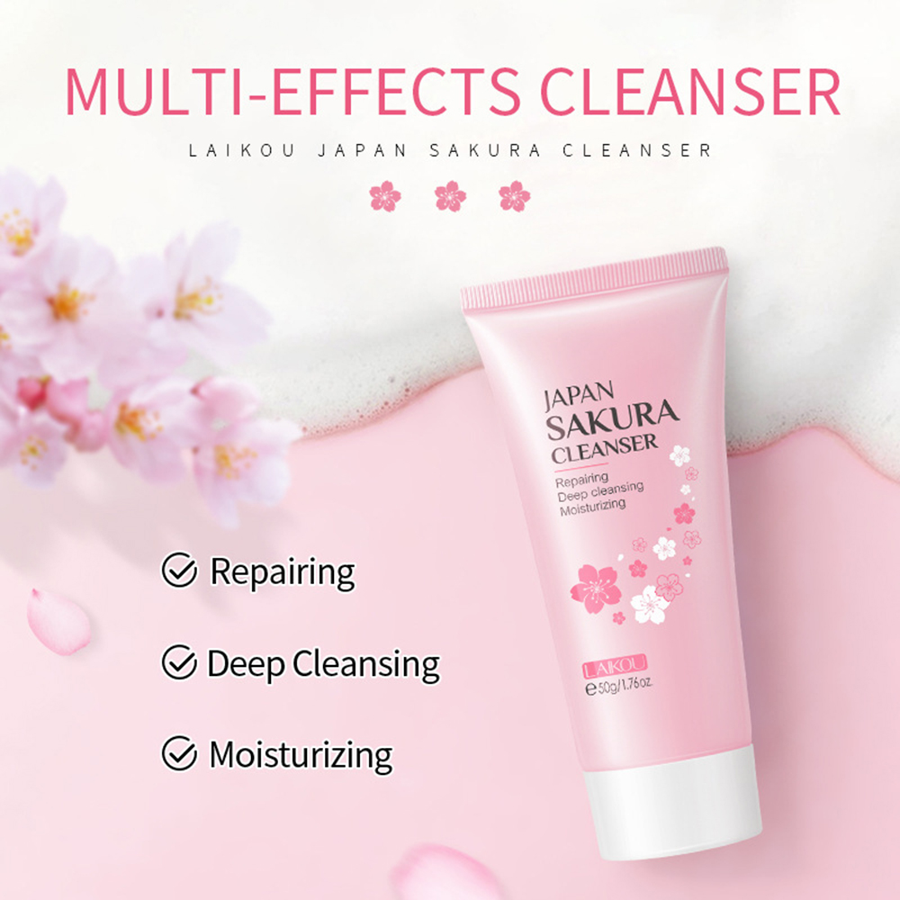 LAIKOU 8Pcs Sakura Facial Skin – Skincare Niacinamide recenzja i cena
