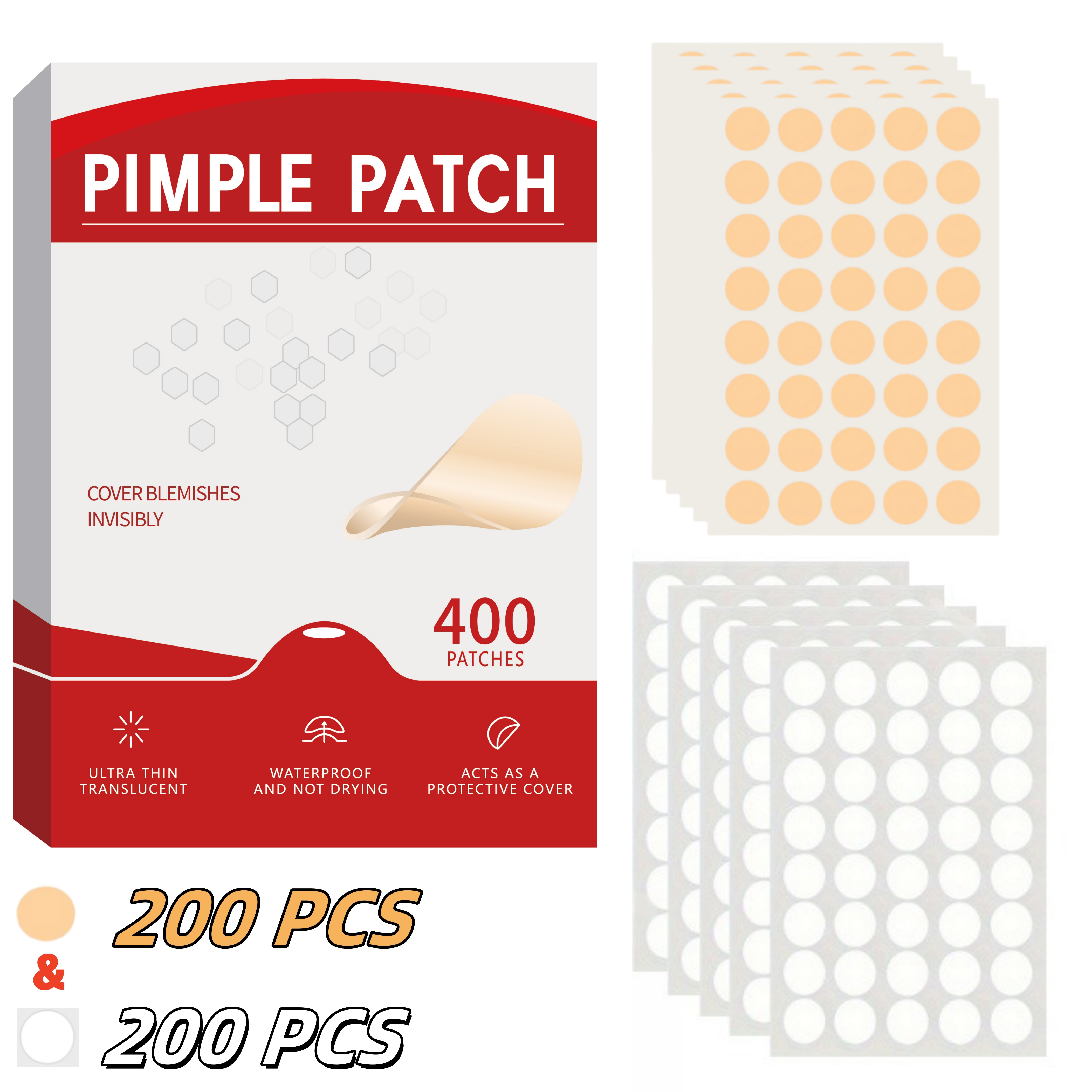 400pcs Acne Patch, Covers Pimp – Skincare Acne recenzja i cena