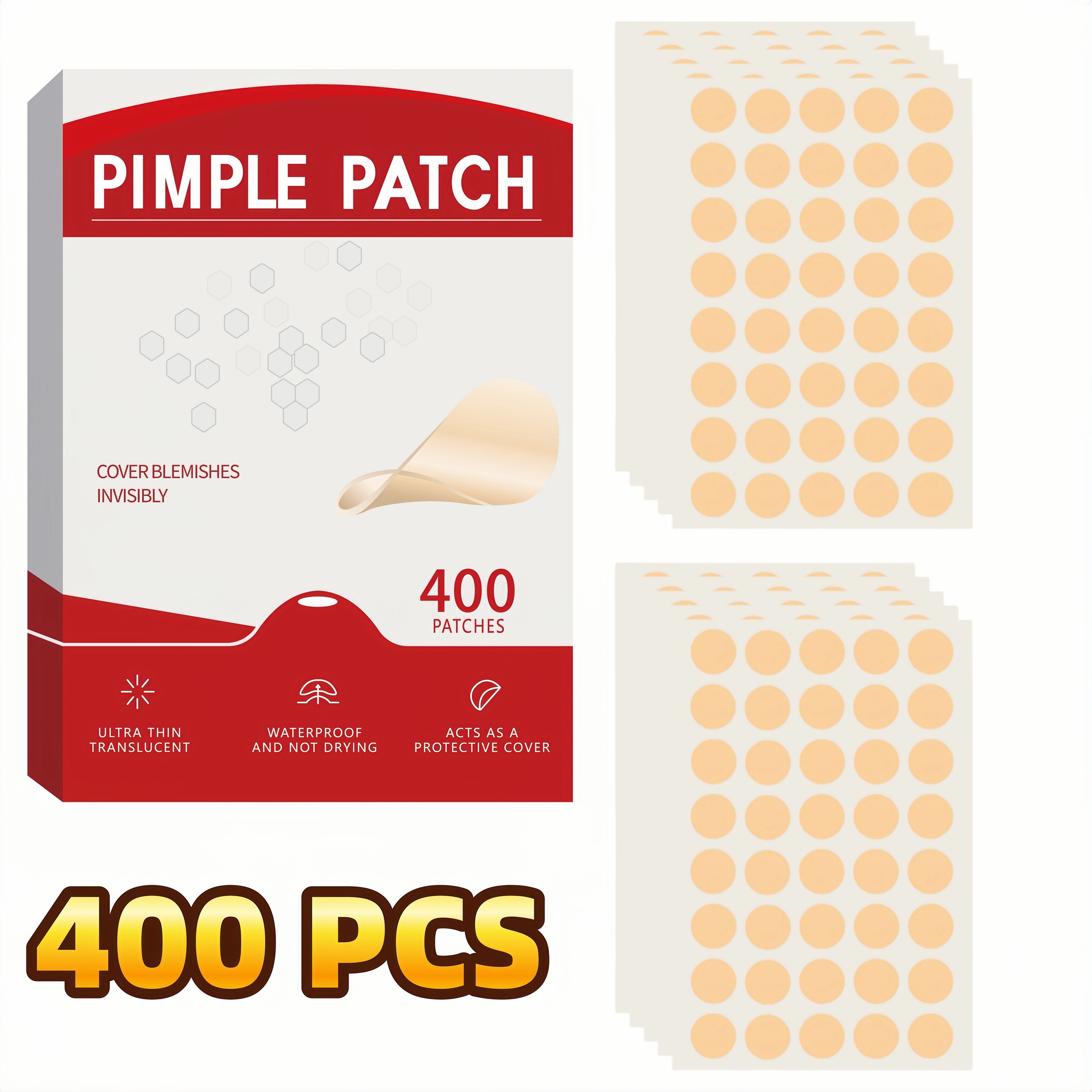 400pcs Acne Patch, Covers Pimp – Skincare Acne recenzja i cena