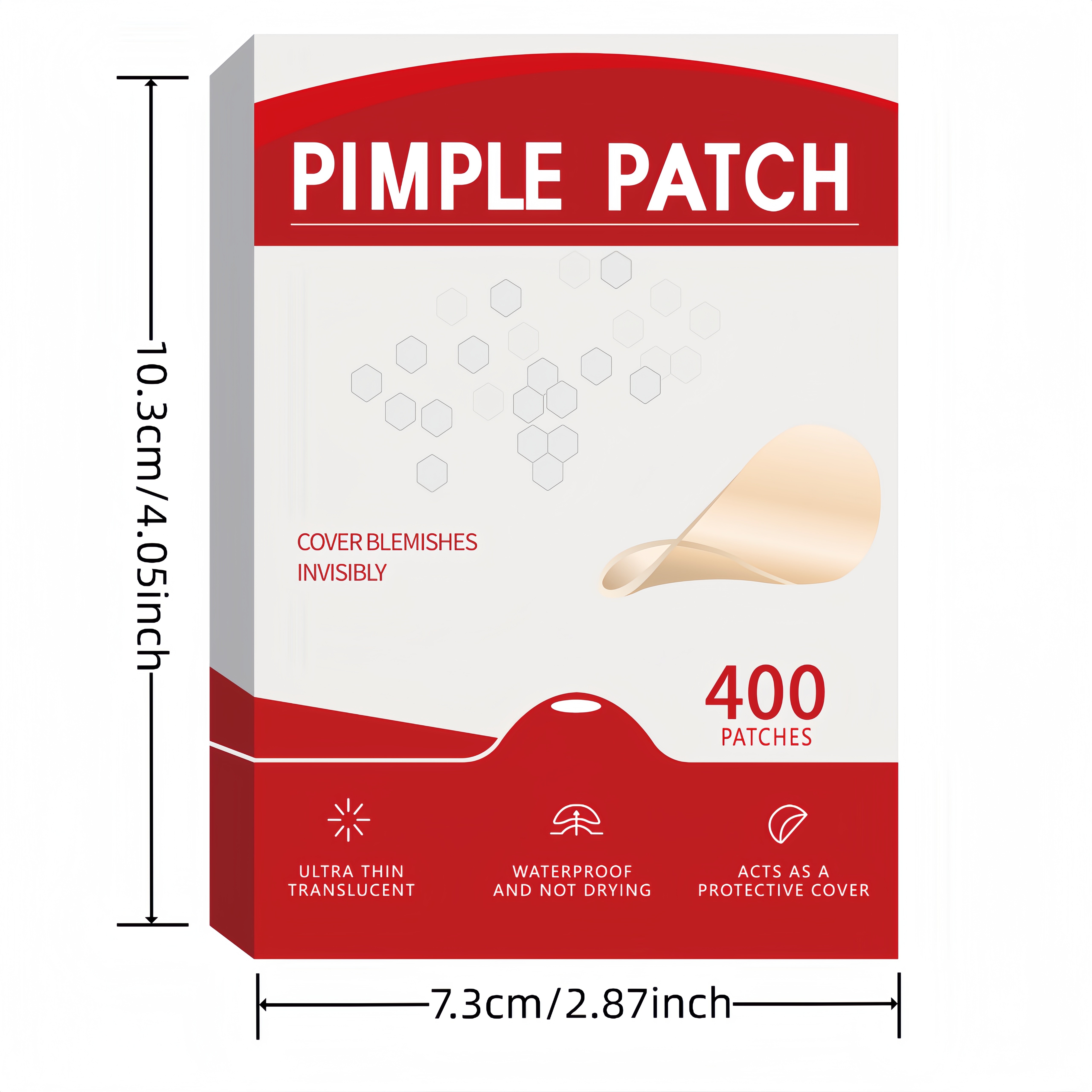 400pcs Acne Patch, Covers Pimp – Skincare Acne recenzja i cena